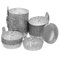 thumbnail image 4 of BRIGHTFUFU Placas de pesaje de aluminio de 50 piezas de aluminio Laboratorios de pesas de pesaje de aluminio de aluminio (42 ml), 4 of 8