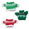 thumbnail image 5 of Christmas Sweater for Hamster - Cute Warm Knit Outfit for Hamsters, Golden Hamsters, Soft Cozy Party for Holiday & Outdoor Wear Winter Pet Sweater for Small Animalsï¼3Pcs, 5 of 8