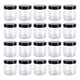 thumbnail image 4 of Tarro para mascotas con tapa redonda apilable, reutilizable, ligero, transparente, latas de cocina para 20 piezas 300ml, 4 of 9