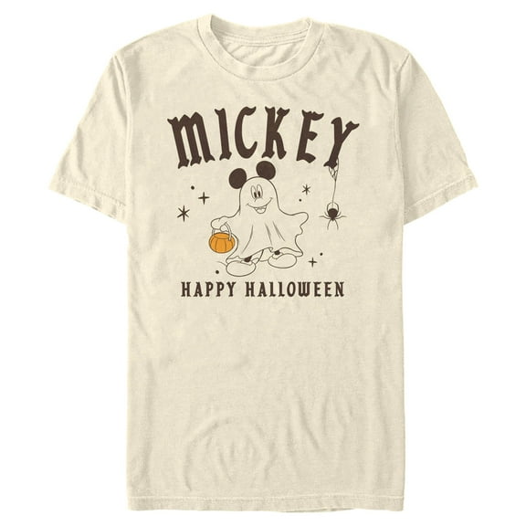 Mens Mickey & Friends Themed Club Ghost Costume Trick or Treat T Shirt
