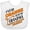 AA-White, variant on Inktastic I Wear Orange for My Grandma- Multiple Sclerosis Awareness Boys or Girls Baby Bib