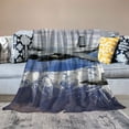 thumbnail image 2 of Fenyluxe Jet Fighter Throw Blanket for Couch Sofa Bed Office Decor All Seasons Gifts 50x60in, 2 of 6