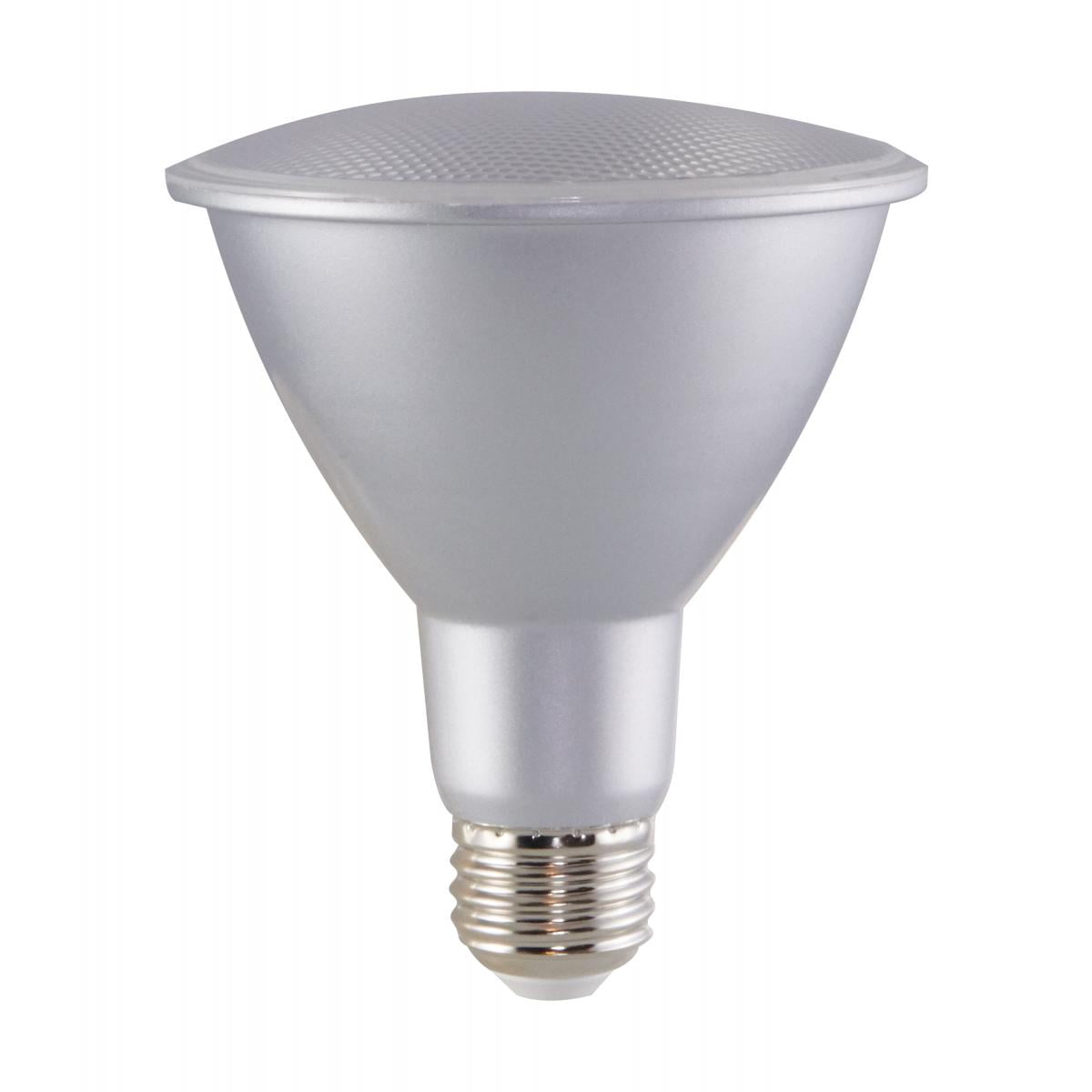 Satco S29434 PAR30LN Reflector Light Bulbs 12.5W 120V 5000K 1000L E26 Medium Base Dimmable (12 Pack)