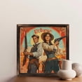 thumbnail image 6 of Western Outlaws Vintage Style Wooden Sign Wall Plaque - Vintage Art Decoration, Wall Decoration - Ideal Gift For Home Decoration, Living Room, Bathroom, Bedroom, Garden, Dining, Bar, Cafe, Festival, 6 of 7