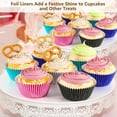 thumbnail image 2 of BinDamon Gold Foil Muffin Cupcake Liners/Baking Cups Standard Size,200-count, 2 of 6