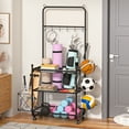 thumbnail image 3 of Zxareky Dumbbell Rack Stand, Home Gym Weight Rack for Kettlebells Foam Roller, 3 of 8