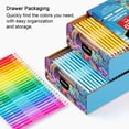thumbnail image 2 of 520 Colored Pencils, Rich Pigmented Soft Core Coloring Pencils, Pre-sharpened Color Pencil Set,Ideal for Drawing Sketching Shading,Coloring Pencils for Adults Artists Beginners, 2 of 7