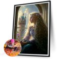 thumbnail image 2 of Pintura de diamante 5D DIY Kit de niña de taladro redondo completo Arte Decoración del hogar (VIP837) Hugtrwg Para estrenar, 2 of 9