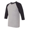 thumbnail image 3 of Jerzees 601RR Adult TRI-BLEND Baseball Raglan, 3 of 12