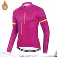 thumbnail image 5 of Maillot de ciclismo de manga larga térmico de invierno para hombre, ropa cálida para bicicleta de carretera, pantalones a prueba de golpes, ropa para bicicleta de montaña, 5 of 5