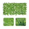 thumbnail image 2 of Artificial Green Plant Wall Simulated Green Leaf Ratten Fence Balcony Decoration, 2 of 9