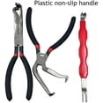 thumbnail image 6 of Automotive Electrical Terminal Connector Separator Removal Tool Remover, Electrical Disconnect Pliers for Cars, Automotive Electrical Terminal Removal Tool for Push Tab Style Plugs (D), 6 of 7