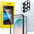 thumbnail image 1 of xixishop Screen Protector for Samsung Galaxy S26, 3 Tempered Glass Screen Protector with 2 Camera Lens Protector, Fingerprint ID Compatible, Installation Alignment Frame Included, 1 of 1