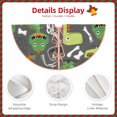 thumbnail image 5 of Kll Cartoon Dinosaurs Christmas Tree Skirt 48",Party Decorations Farmhouse For Christmas Decorations Holiday Party, 5 of 8