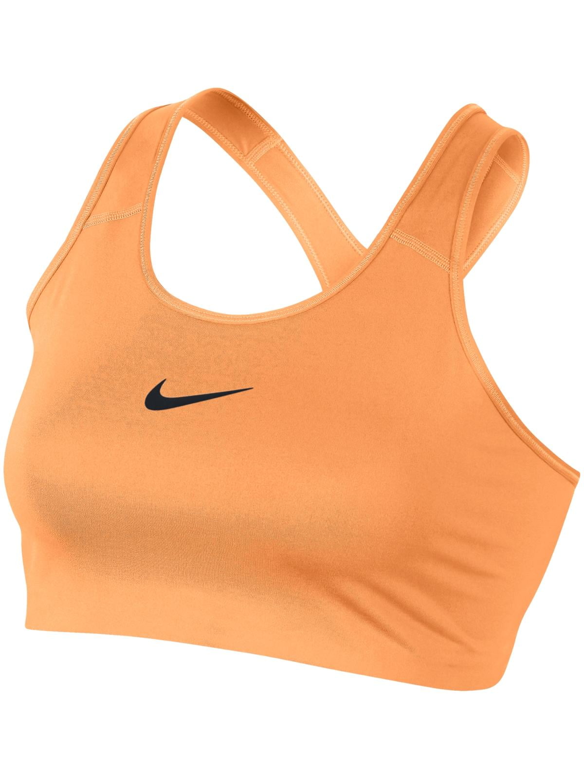 Nike Womens Plus Medium Support Training Sports Bra Orange 2X