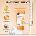 thumbnail image 5 of Cúrcuma Vitamina C Limpiador Facial | Limpiador facial hidratante profundo para todo tipo de pieles | Fórmula natural de cúrcuma, vitamina C y aceite de coco | Limpiador diario suave | 1 pieza |, 5 of 5