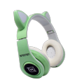 thumbnail image 1 of Audifonos Gamer Bluetooth Necnon Nbh-07 Oreja Gato verde Unitalla NECNON NBH-07, 1 of 6