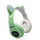 thumbnail image 1 of Audifonos Gamer Bluetooth Necnon Nbh-07 Oreja Gato verde Unitalla NECNON NBH-07, 1 of 6