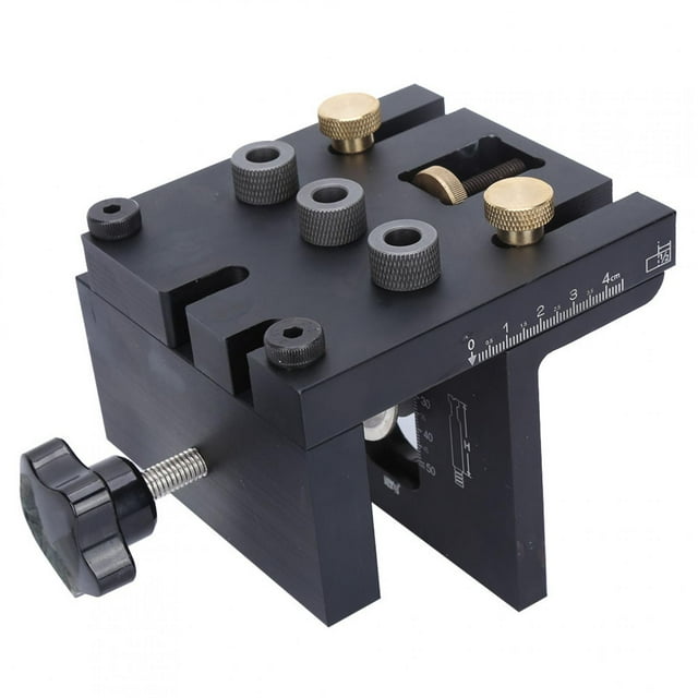 Dioche Drill Guide Kit Easy To Use Woodworking Positioner For Carpenter Supplies Carpenter Tools