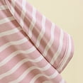 thumbnail image 5 of TODOZO Modal Striped T Shirts for Women Womens Short Sleeve Tops Striped Short Sleeved T Shirt for Women In Summer Worn Large Size To Show Off Weight. Half Sleeved Knitted Base Shirt, 5 of 7