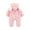Pink, variant on Unisex Baby Clothes Winter Coats Cute Newborn Infant Jumpsuit Snowsuit Bodysuits for Baby