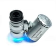 thumbnail image 1 of 60x Magnifying Loupe Jewelry Jewelers Pocket Magnifier Loop Eye Glass Led Light high quality, 1 of 2