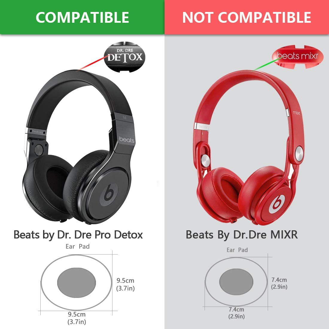 beats pro replacement ear pads