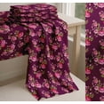 thumbnail image 6 of Soimoi Cotton Cambric Fabric Leaves,Rose & Peony Floral Print Fabric by Yard 56 Inch Wide, 6 of 7