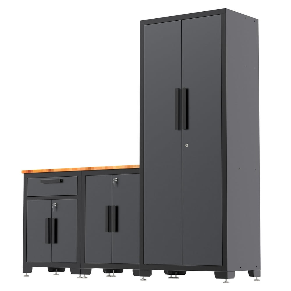 Torin Garage Tool Organizer Storage 4 Piece Set with