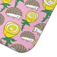 thumbnail image 3 of Watercolor Hedgehog Artwork Dish Mat - Absorbent, Non-Slip Microfiber Drying Pad - Compact Storage & Multi-Functional Use, 3 of 5