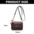 thumbnail image 2 of Bolso de mano de mujer, bolso de cuero, bolso de hombro, bolso de moda, bolso retro, 2 of 5