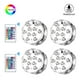 thumbnail image 1 of Luces LED Sumergibles rgb lámparas subacuticas impermeables con control remoto para decora de friestas y eventos, 1 of 8