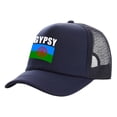 thumbnail image 4 of Rom Gypsy Romani Trucker Caps Men Country Flag Hat Baseball Cap Cool Summer Unisex Mesh Net Caps As Picture, 4 of 6