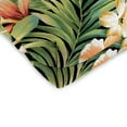 thumbnail image 6 of Jordan Manufacturing 3-Piece Cypress Midnight Black Leaves Tufted Outdoor Cushion with 1 Wicker Bench Cushion and 2 Wicker Seat Cushions, 6 of 13