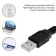 thumbnail image 5 of Yuarrent Lámpara de con enchufe USB, luz LED portátil plegable libremente, luz de escritorio suave, ahorro de energía, protección ocular lejos de Iluminación y accesorios No.03 Yuarrent HA003934-03, 5 of 6