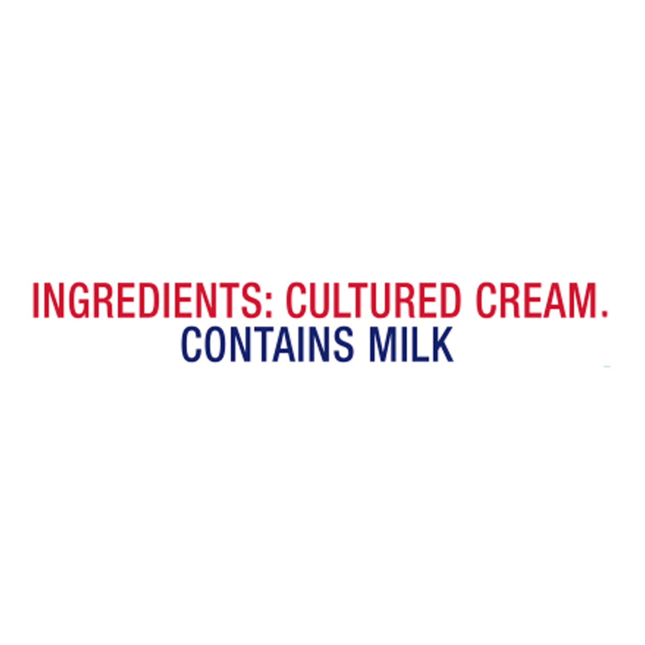 Daisy Pure and Natural Sour Cream, 16 oz (1 lb) Tub (Refrigerated)