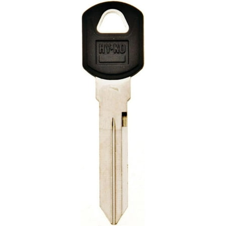 UPC 029069707316 product image for Hy-Ko 12005B89 Key Blank with Rubber Head, 2.519 in L x 0.705 in W, Brass, Nicke | upcitemdb.com