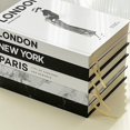 thumbnail image 3 of YAOMOBB Desktop Simulated Book City Travel Book with Refined Typography Modern Simulated Design for Reading Pleasure, 3 of 7