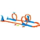 thumbnail image 2 of Set de atletismo para coches de juguete Hot Wheels Triple Loop con vehículo 1:64., 2 of 6