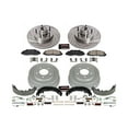 thumbnail image 3 of PowerStop Front and Rear Z23 Evolution Sport Brake Pad Rotor Drum and Shoe Kit Fits: FORD Select Models K15175DK, 3 of 10