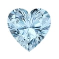 thumbnail image 3 of 0.75 ct 6.0x6.0mm Heart Cut Natural Blue Aquamarine March Birthstone, 3 of 5