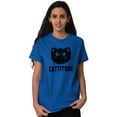 thumbnail image 3 of Cattitude Funny Cat Ladies Pet Lovers Women's Plus Size Graphic Tee Brisco Brands 5X, 3 of 5