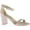 Beige, variant on Bandolino Womens Armory Metallic Open Toe Dress Sandals