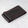 thumbnail image 1 of Fydun   Steering Wheel Cover   38cm/15inch Leather Steering Wheel Wrap Cover   Hand Stitching Embossing   Car Steering Wheel Cover Universal   With Needle And Thread Universal, 1 of 8