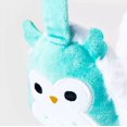 thumbnail image 2 of Squishmallows Winston the Owl Girls' Earmuff - Teal Blue, 2 of 2