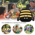 thumbnail image 6 of Jeiento Bee Kindergarten Lunch Box for Girls Bento Lunch Bag with Strap Leakproof Small Insulated Cooler Bag Reusable Thermal Meal Tote Kit for Boys Child Kids for School Potluck Travel, 6 of 6