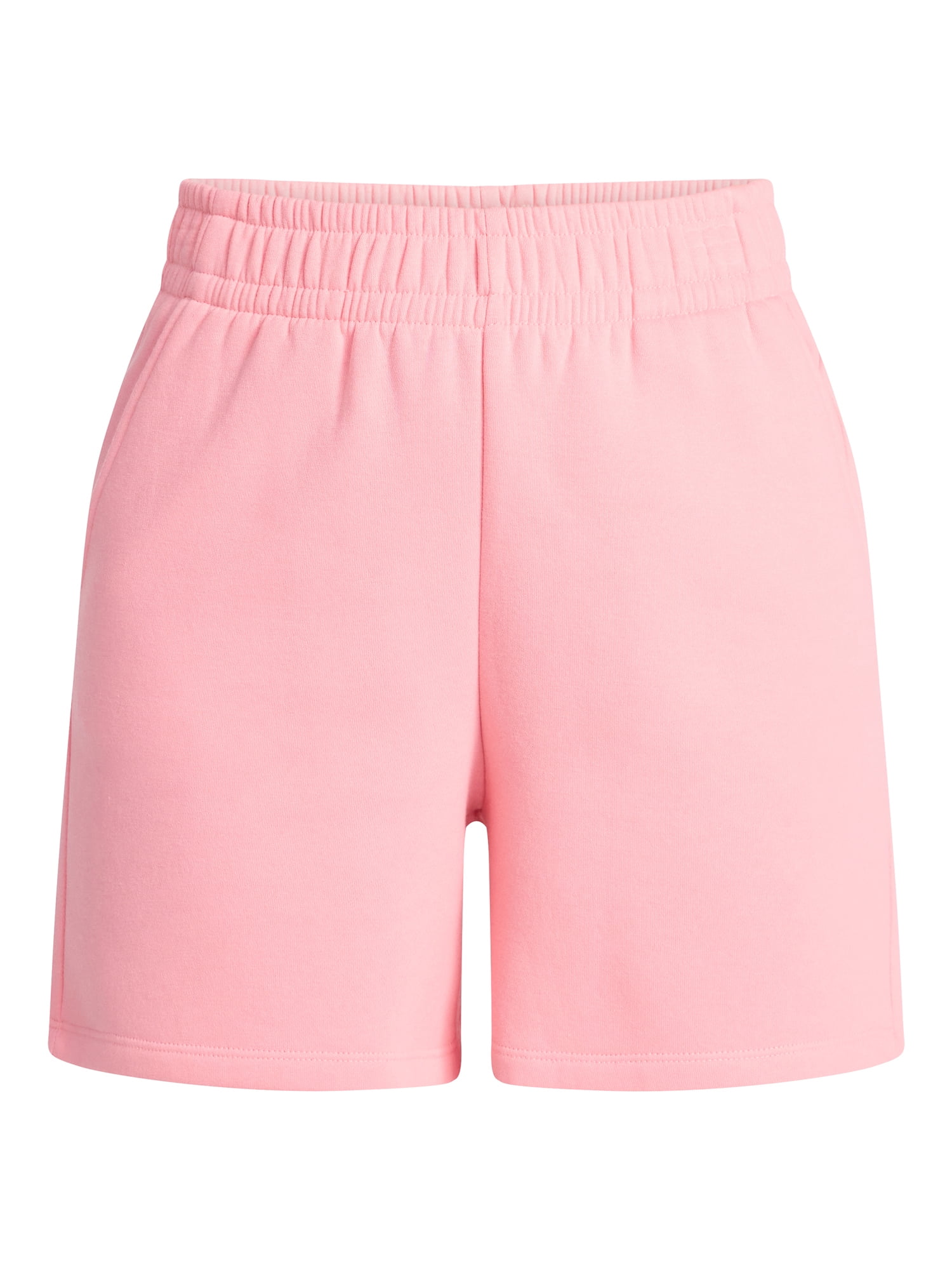 Time and Tru Women's Fleece Shorts, Size XS-XXXL