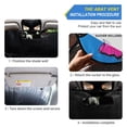 thumbnail image 4 of ALAZA Summer Flower Butterfly Pattern Car Windshield Sun Shade Foldable UV Ray Sunshade Visor Protector 53 x 23.5in, 4 of 8