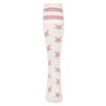 thumbnail image 4 of MeMoi Women's Stars and Stripes Fuzzy Plush Knee High Socks - Womens - Female, 9-11, Black, 4 of 5