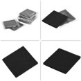 thumbnail image 3 of Riwesomey Esponjas de filtro de 10 Uds., hojas de filtro de esponja de carbón de espuma de carbón activado para extractor de humo absorbente de fumar Artesanía Riwesomey TO002557-00, 3 of 6